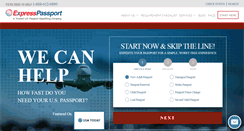 Desktop Screenshot of expresspassport.com